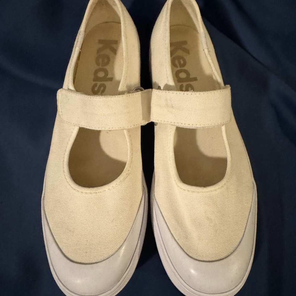 Keds Women’s Cream Mary Jane Shoes